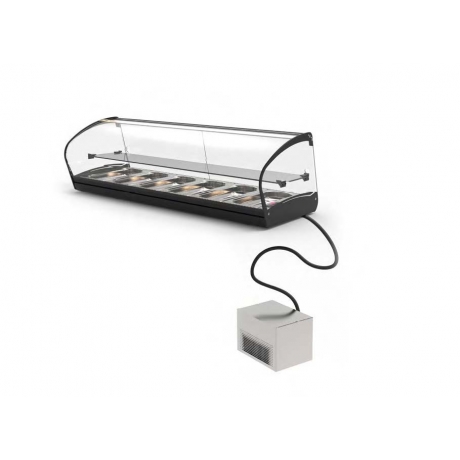 Vitrine d'exposition Shark Dos Pisos Grupo Remoto (+2/+6ºC)