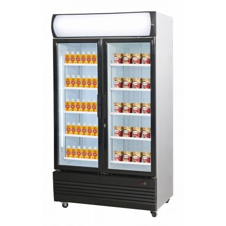 Congélateur deux portes 2 x 466 L