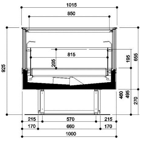 Congélateur Captur - Svaba Glass de 199 à 423 L