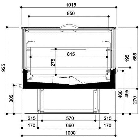Congélateur Captur - Svaba Glass de 199 à 423 L