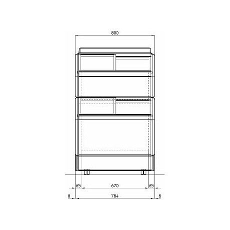 Congélateur à glace négatif 153 L