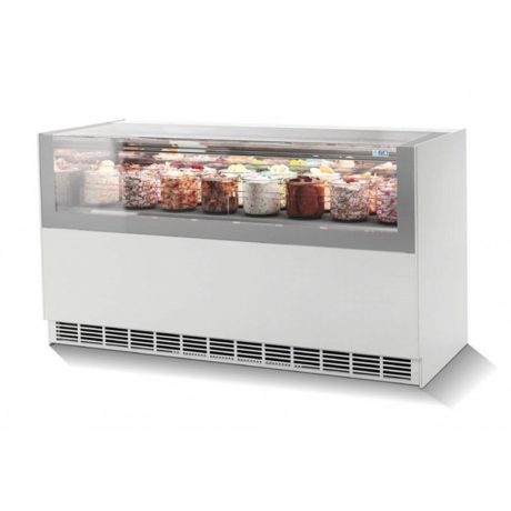 Vitrine à glace Oneshow 6 à 18 bacs