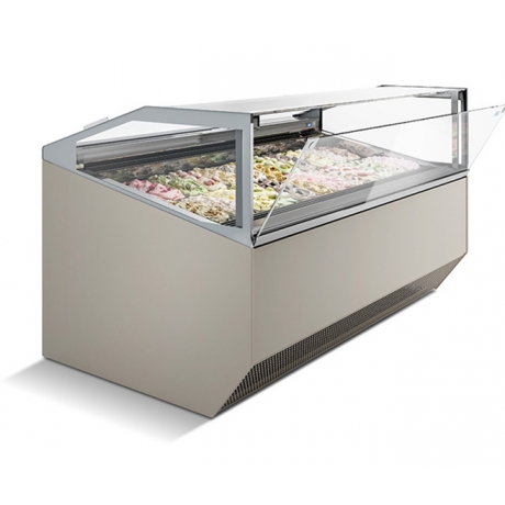 Vitrine à glace Supercapri 12 à 24 bacs