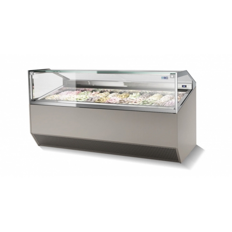 Vitrine à glace Supercapri 12 à 24 bacs