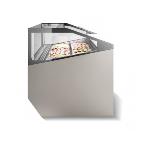 Vitrine à glace Supercapri 12 à 24 bacs