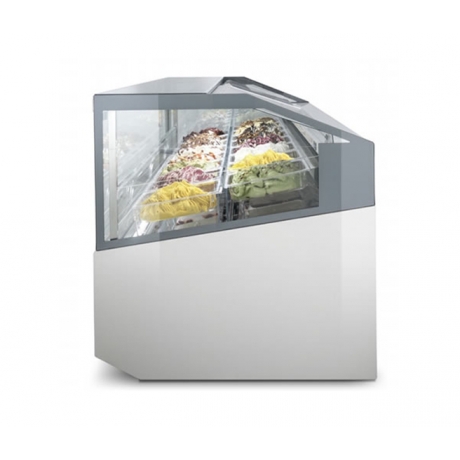 Vitrine à glace Supershow 12 à 24 bacs