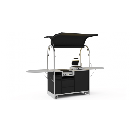 Bar mobile Hot dog cart 1500