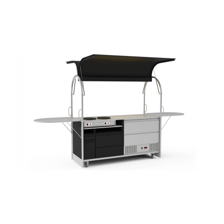 Bar mobile Crepes cart 2000