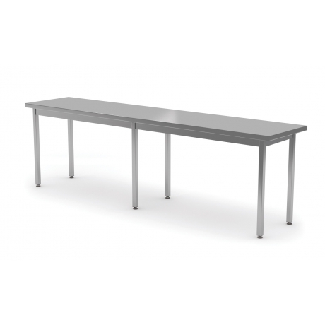 Table de travail centrale en inox POL-110