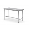 Table de travail centrale renforcée en inox POL-111