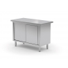 Table de travail, armoire à portes coulissantes POL-127
