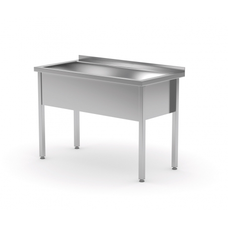 Table avec bac de lavage unique POL-205