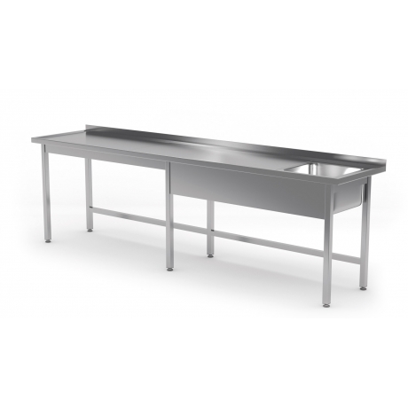 Table avec évier à gauche ou à droite POL-211-6