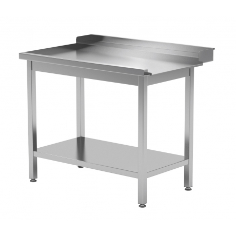 Table de déchargement pour lave vaisselle avec tablette inférieure POL-237