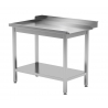 Table de déchargement pour lave vaisselle avec tablette inférieure POL-237