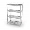 Rack de stockage avec 4 étagères à râper POL-354