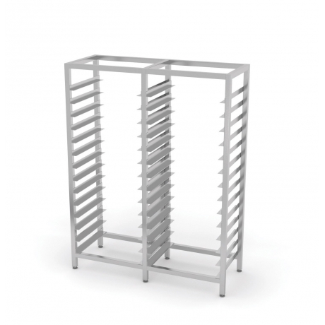 Rack double pour bacs GN et plaques de cuisson POL-370