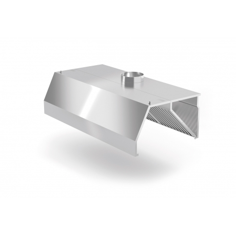 Hotte aspirante murale trapézoïdale POL-740