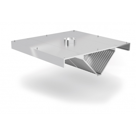 Hotte centrale coudée POL-750