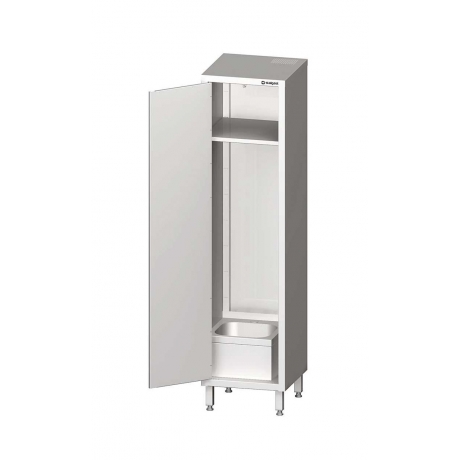 Armoire en acier inoxydable avec lavabo