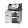Table gastronomique pour machine à café
