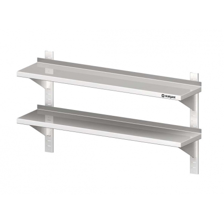 Étagère suspendue, réglable, double