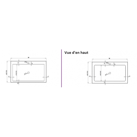 Table inox avec bac de lavage