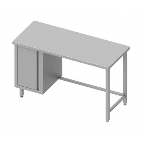 Table centrale avec placard à gauche