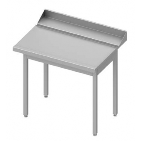 Table adossée de chargement à droite pour lave vaisselle à capot