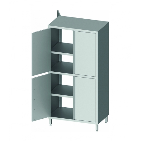 Placard traversant deux portes battantes h1800