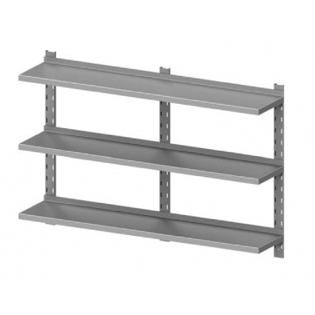 Large étagère suspendue déplaçable triple