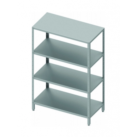 Rack à étagères lisses