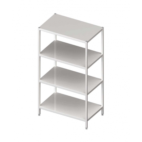 Rack à étagères perforées