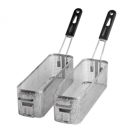 Ensemble de 2 paniers pour friteuse