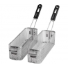 Ensemble de 2 paniers pour friteuse