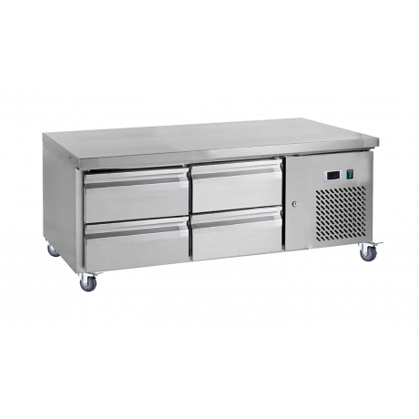 Sous-bassement réfrigéré à tiroirs