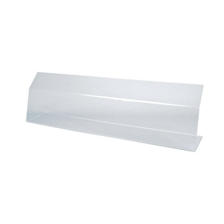 Arrêt produits en plexiglass