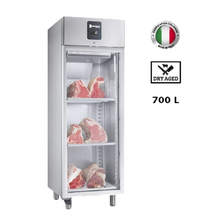 Armoire réfrigérée inox (-2°,+10°C) 700 L
