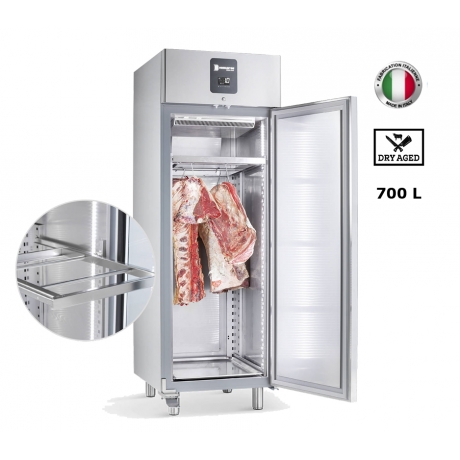 Armoire réfrigérée inox (-2°,+10°C) 700 L