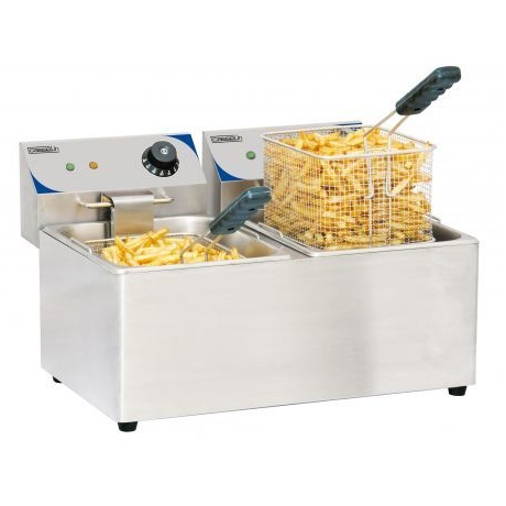 Friteuse électrique 2X7L