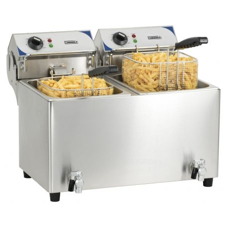Friteuse électrique 2X8L