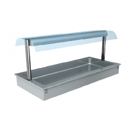 Cuve isotherme h. 110 mm avec superstructure Libra