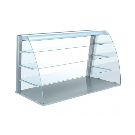 Vitrine neutre ouverte Virgo