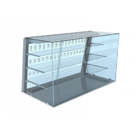 Vitrine neutre à clapets Lyra