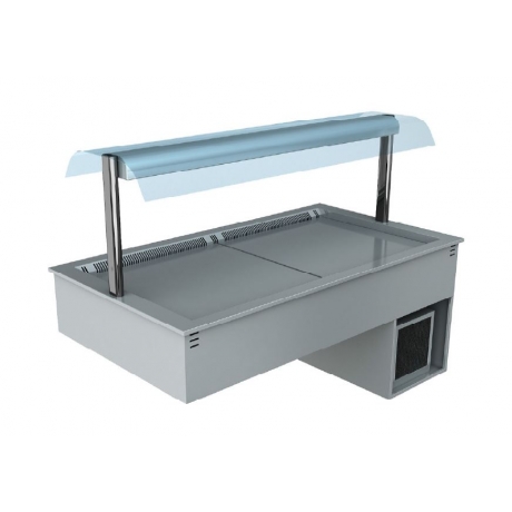 Cuve réfrigérée ventilée avec superstructure Gemini