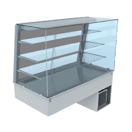 Vitrine murale réfrigérée ventilée avec portes coulissantes Vela