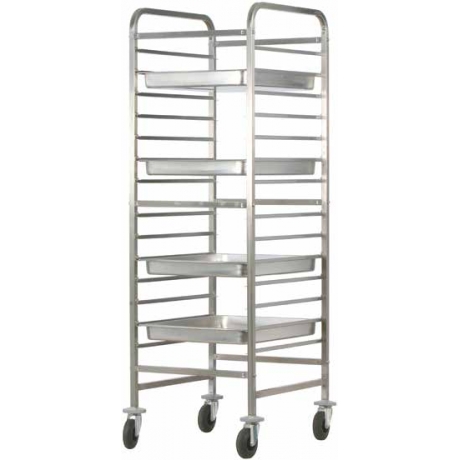 Echelle porte-plaques GN renforcés 14 x GN2/1 – 28 x GN1/1