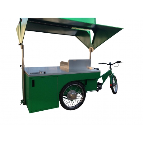 Triporteur de restauration finition RAL peint