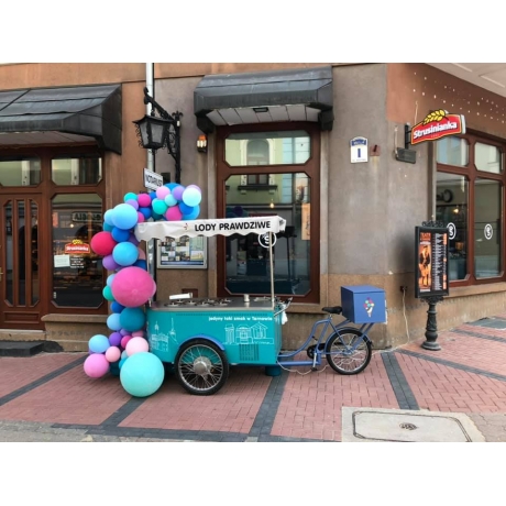 Triporteur glacier 7 bacs finition RAL peint