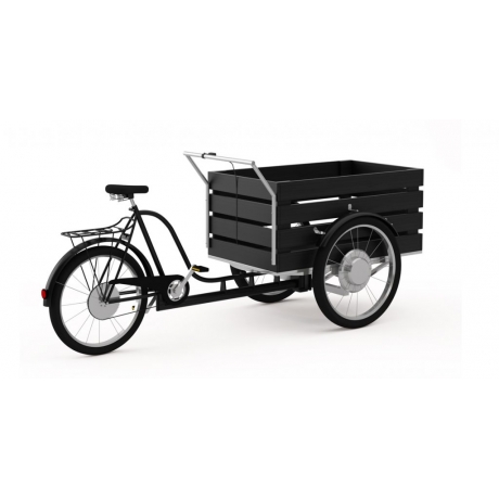 Triporteur cargo finition bois